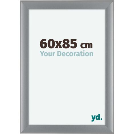 yd. - Cadre photo 60x85 - Argent Mat - MDF - Como (1/5)