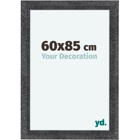 yd. - Cadre photo 60x85 - Gris Patine - MDF - Como (1/5)