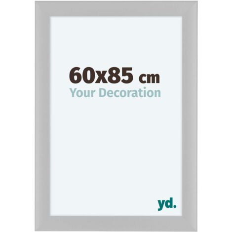 yd. - Cadre photo 60x85 - Blanc Brillant - MDF - Como (1/5)