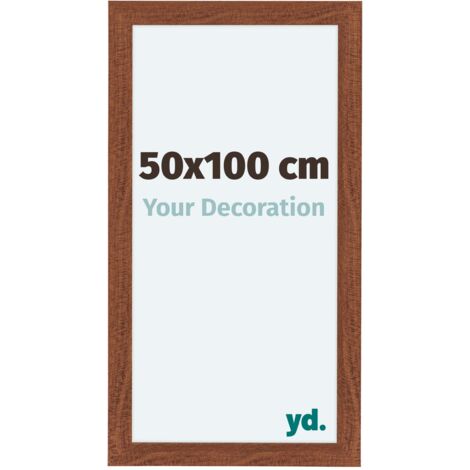 yd. - Cadre photo 50x100 - Noyer - MDF - Como (1/5)