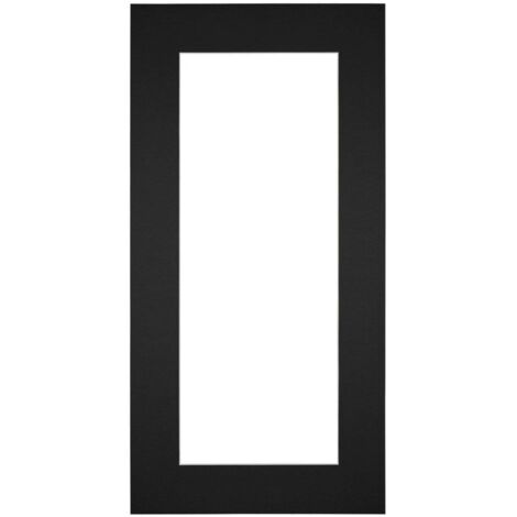 yd. - Cadre photo  - Noir - Carton 630 g/m2 - (1/4)