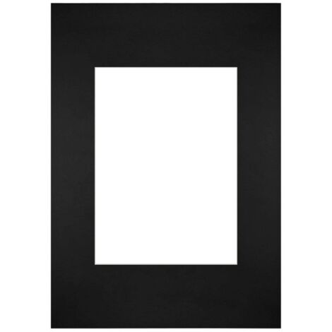 yd. - Cadre photo  - Noir - Carton 630 g/m2 - (1/4)
