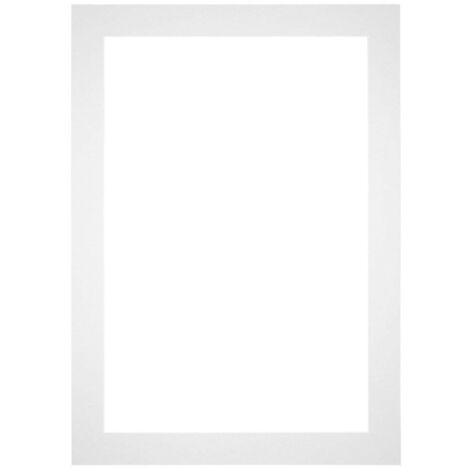 yd. - Cadre photo - Blanc - Carton 630 g/m2 - (1/4)
