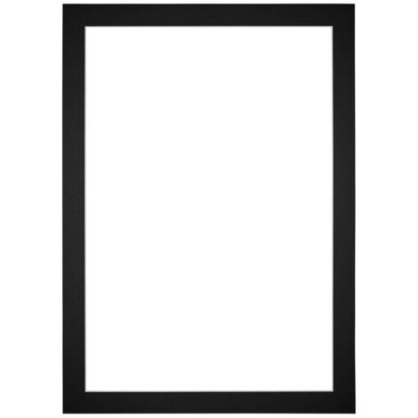 yd. - Cadre photo  - Noir - Carton 630 g/m2 - (1/4)