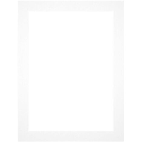 yd. - Cadre photo - Blanc - Carton 630 g/m2 - (1/4)