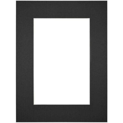 yd. - Cadre photo  - Noir - Carton 630 g/m2 - (1/4)