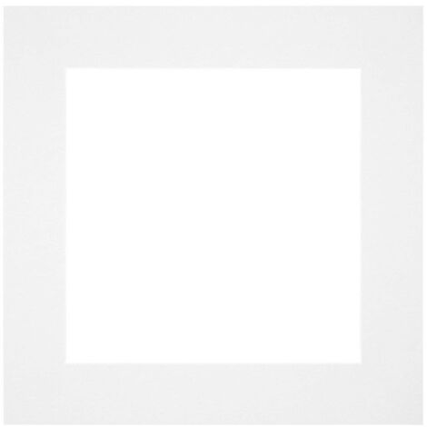 yd. - Cadre photo - Blanc - Carton 630 g/m2 - (1/4)