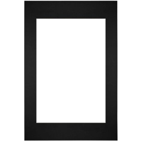 yd. - Cadre photo  - Noir - Carton 630 g/m2 - (1/4)