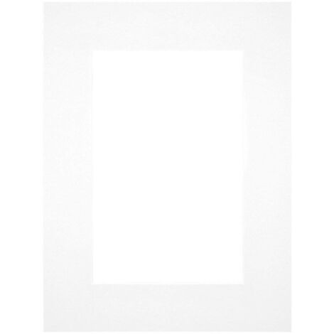 yd. - Cadre photo - Blanc - Carton 630 g/m2 - (1/4)