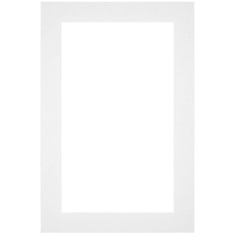 yd. - Cadre photo - Blanc - Carton 630 g/m2 - (1/4)