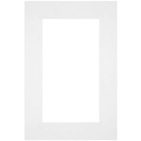 yd. - Cadre photo - Blanc - Carton 630 g/m2 - (1/4)