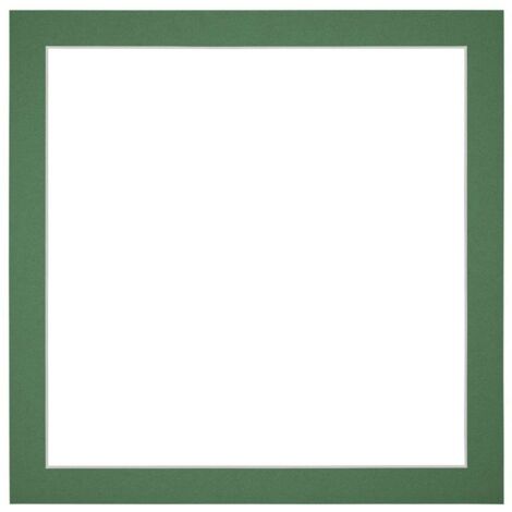 yd. - Cadre photo - Vert foret - Carton 630 g/m2 - (1/4)