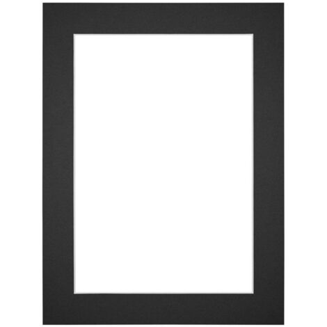 yd. - Cadre photo  - Noir - Carton 630 g/m2 - (1/4)