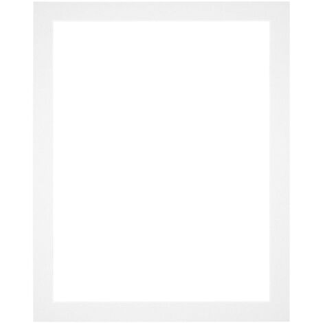 yd. - Cadre photo - Blanc - Carton 630 g/m2 - (1/4)