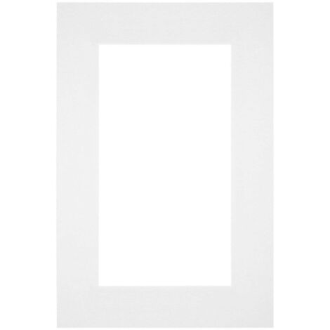 yd. - Cadre photo - Blanc - Carton 630 g/m2 - (1/4)