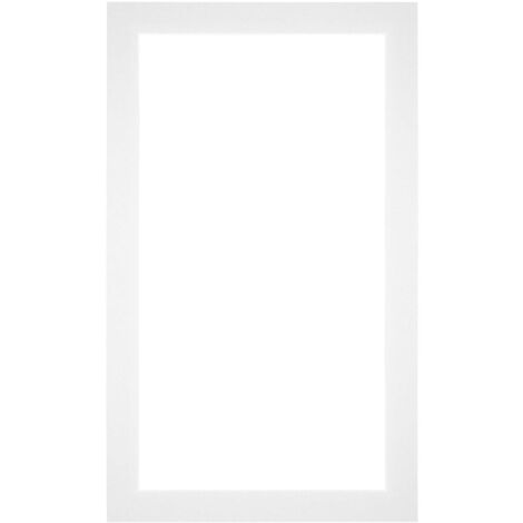 yd. - Cadre photo - Blanc - Carton 630 g/m2 - (1/4)