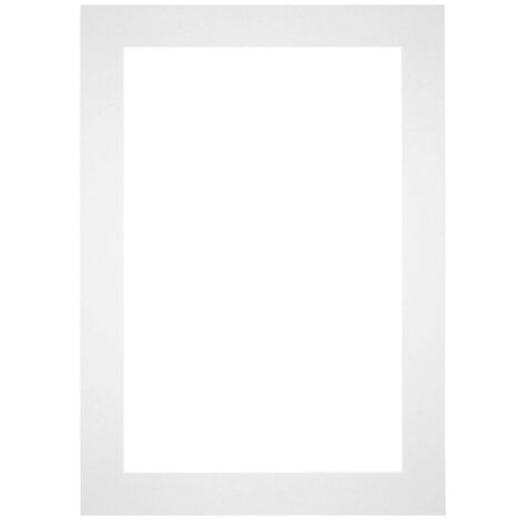 yd. - Cadre photo - Blanc - Carton 630 g/m2 - (1/4)