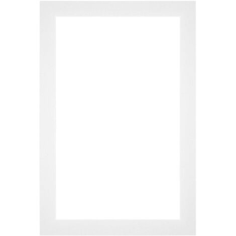 yd. - Cadre photo - Blanc - Carton 630 g/m2 - (1/4)