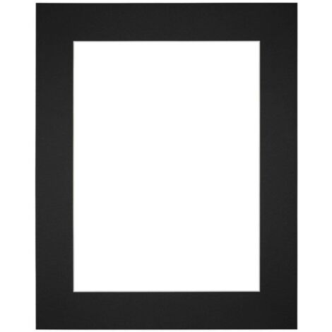 yd. - Cadre photo  - Noir - Carton 630 g/m2 - (1/4)