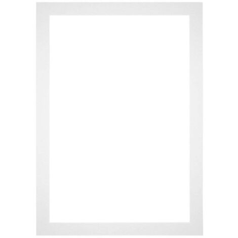 yd. - Cadre photo - Blanc - Carton 630 g/m2 - (1/4)