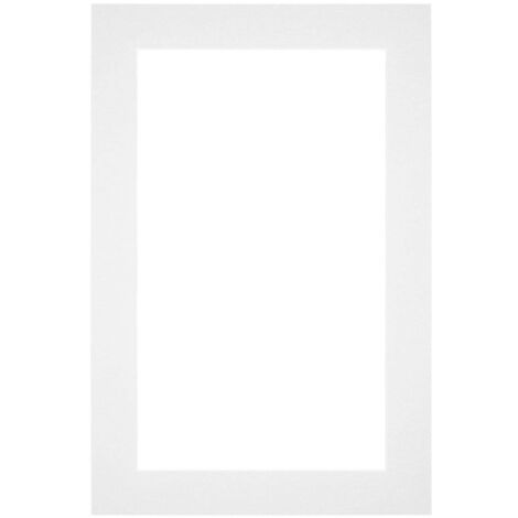 yd. - Cadre photo  - Blanc - Carton 630 g/m2 - (1/4)