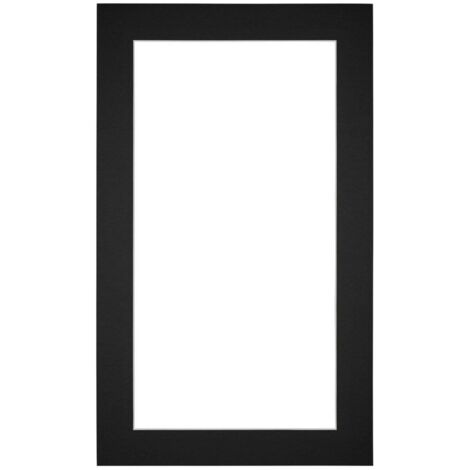 yd. - Cadre photo  - Noir - Carton 630 g/m2 - (1/4)