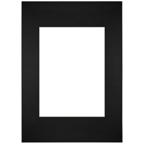 yd. - Cadre photo  - Noir - Carton 630 g/m2 - (1/4)