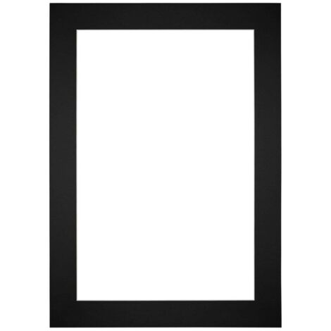 yd. - Cadre photo  - Noir - Carton 630 g/m2 - (1/4)