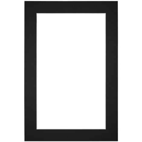 yd. - Cadre photo  - Noir - Carton 630 g/m2 - (1/4)