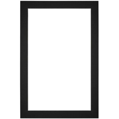 yd. - Cadre photo  - Noir - Carton 630 g/m2 - (1/4)