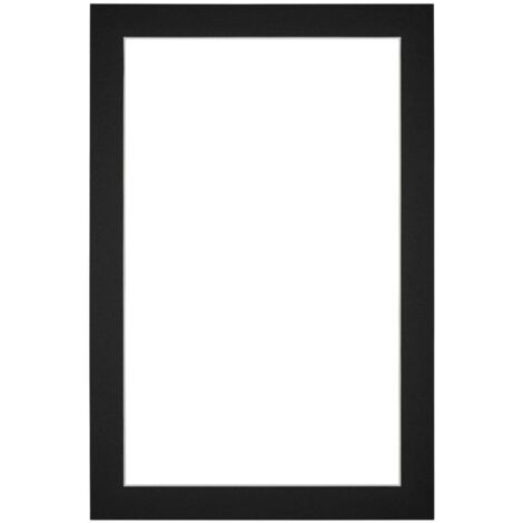 yd. - Cadre photo  - Noir - Carton 630 g/m2 - (1/4)