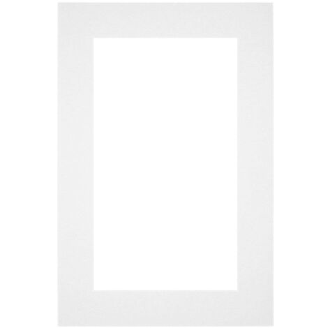 yd. - Cadre photo - Blanc - Carton 630 g/m2 - (1/4)
