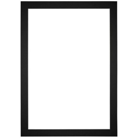 yd. - Cadre photo  - Noir - Carton 630 g/m2 - (1/4)