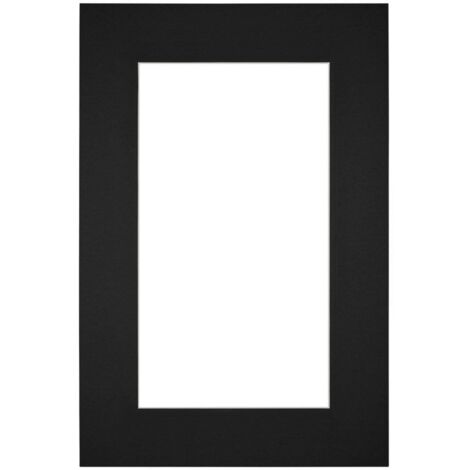 yd. - Cadre photo  - Noir - Carton 630 g/m2 - (1/4)