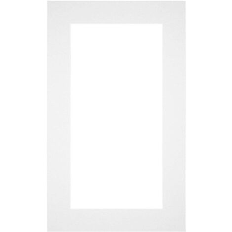yd. - Cadre photo - Blanc - Carton 630 g/m2 - (1/4)