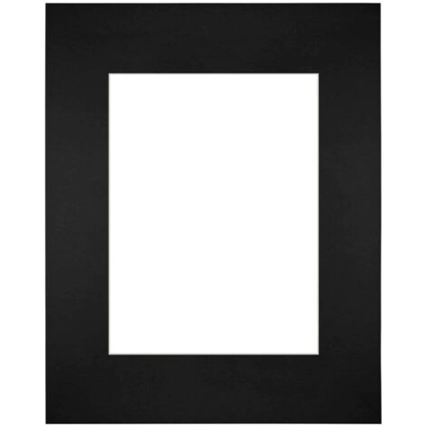 yd. - Cadre photo  - Noir - Carton 630 g/m2 - (1/4)
