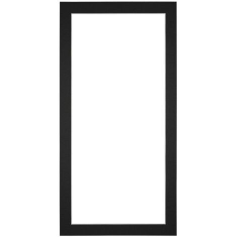 yd. - Cadre photo  - Noir - Carton 630 g/m2 - (1/4)