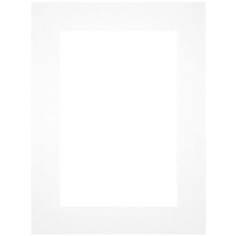 yd. - Cadre photo - Blanc - Carton 630 g/m2 - (1/4)