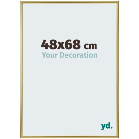 Cadre Puzzle 48x68 cm - Or - Plastique - Annecy. (1/5)