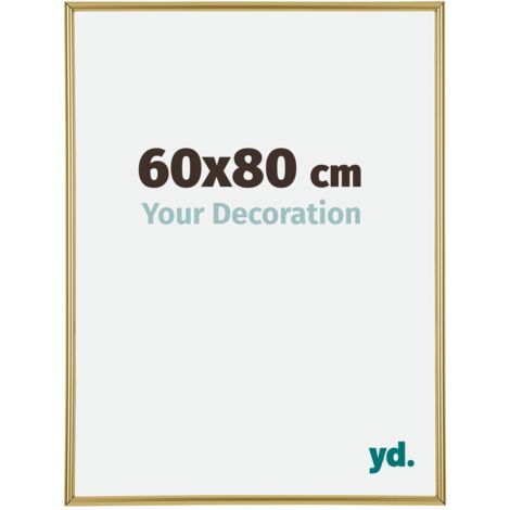 Cadre Puzzle 60x80 cm - cm - Or - Plastique - Annecy. (1/5)