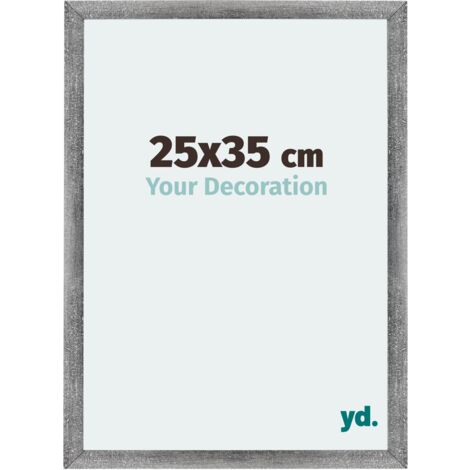 Cadre Puzzle 25x35 cm - Gris Patiné - MDF - Mura. (1/5)