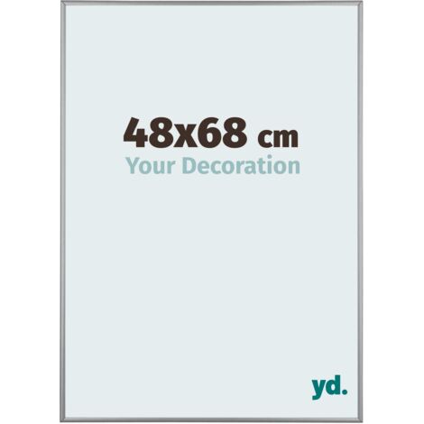 Cadre Puzzle 48x68 cm - Platine - Aluminium - Kent. (1/5)