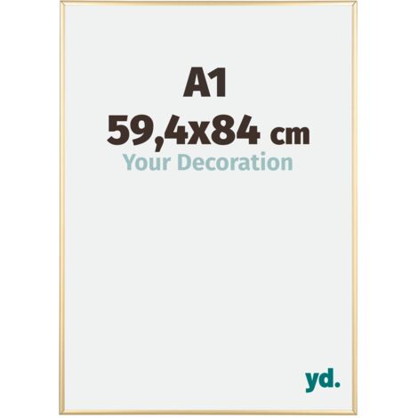 Cadre Puzzle A1 - 59.4x84 cm - Or - Aluminium - Kent. (1/5)