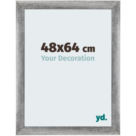 yd. - Cadre photo 48x64 - Gris Patine - MDF - Mura