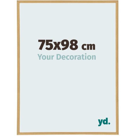 yd. - Cadre photo 75x98 - Hetre Clair - Plastique - Annecy