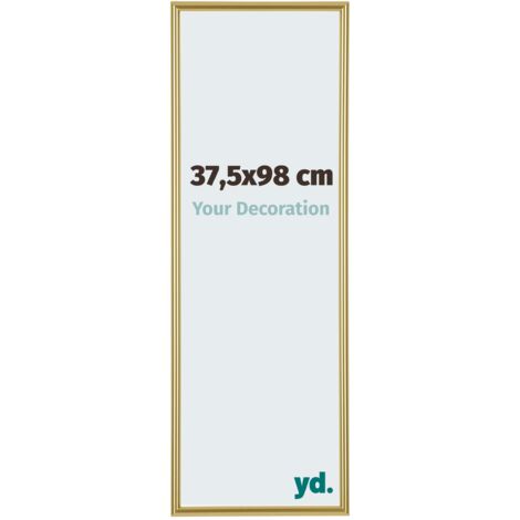 yd. - Cadre photo 37.5x98 - Or - Plastique - Annecy