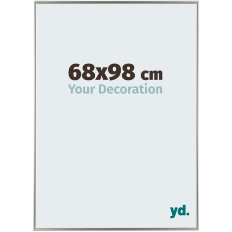 yd. - Cadre photo 68x98 - Champagne - Plastique - Evry