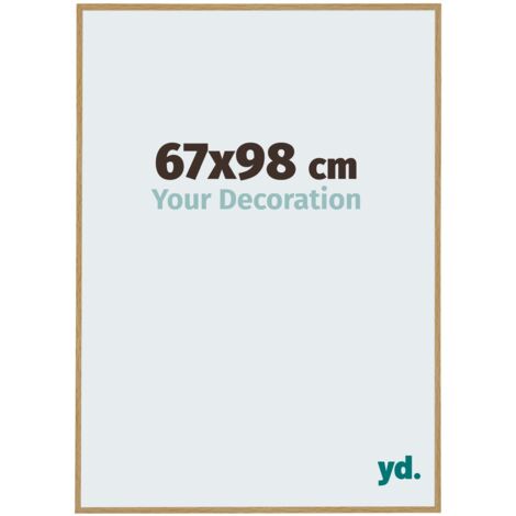 yd. - Cadre photo 67x98 - Hetre Clair - Plastique - Evry