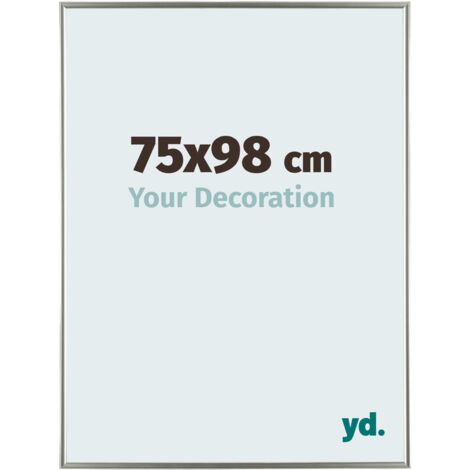 yd. - Cadre photo 75x98 - Champagne - Plastique - Evry