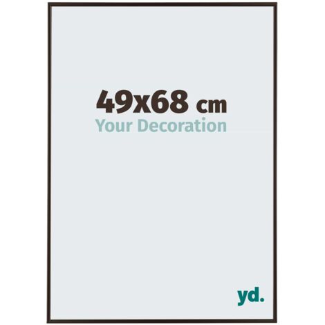 yd. - Cadre photo 49x68 - Anthracite - Plastique - Evry